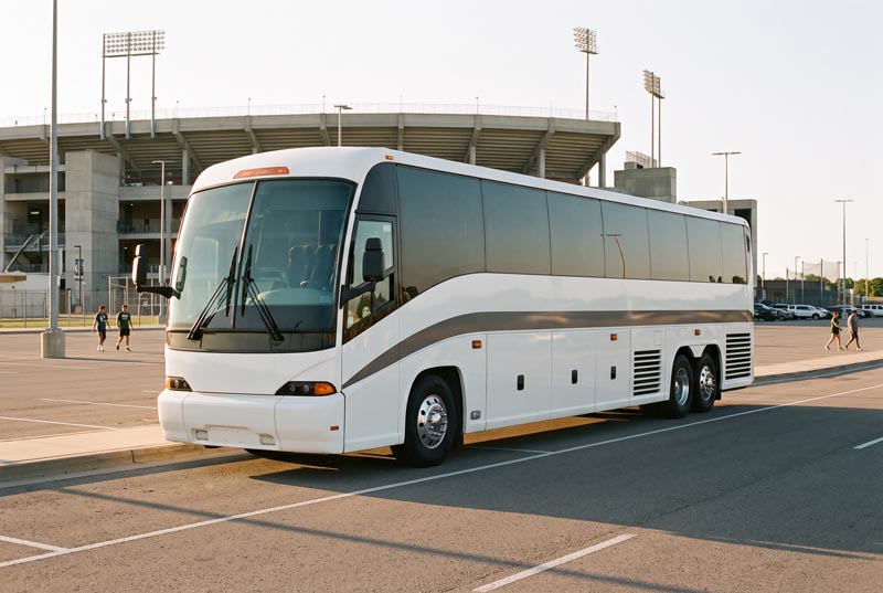 Sports Team Charter Bus Rentals in El Segundo, CA